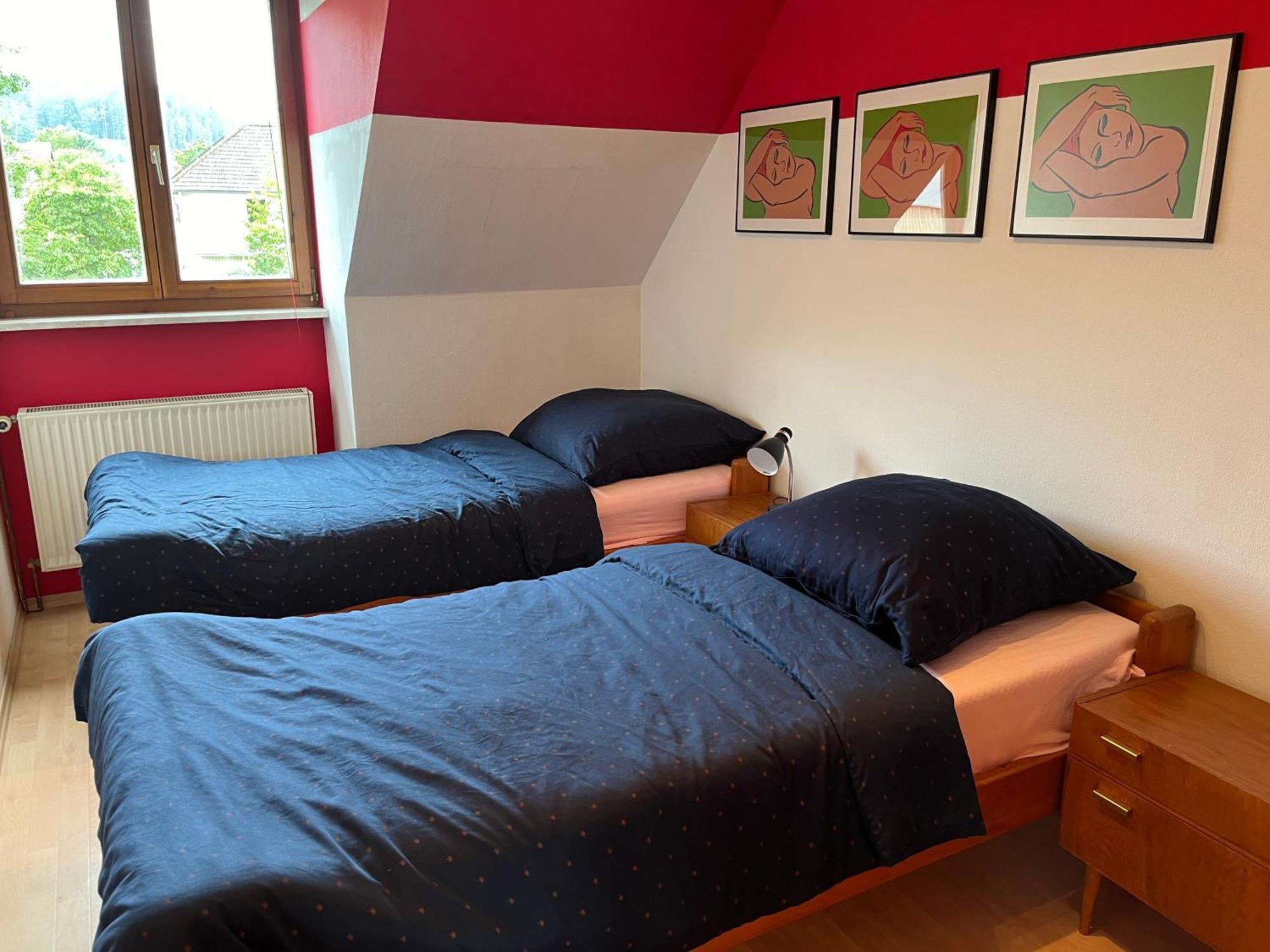 Kleine Bauernhof-Wohnung Im Stadtbusbereich コーブルク エクステリア 写真